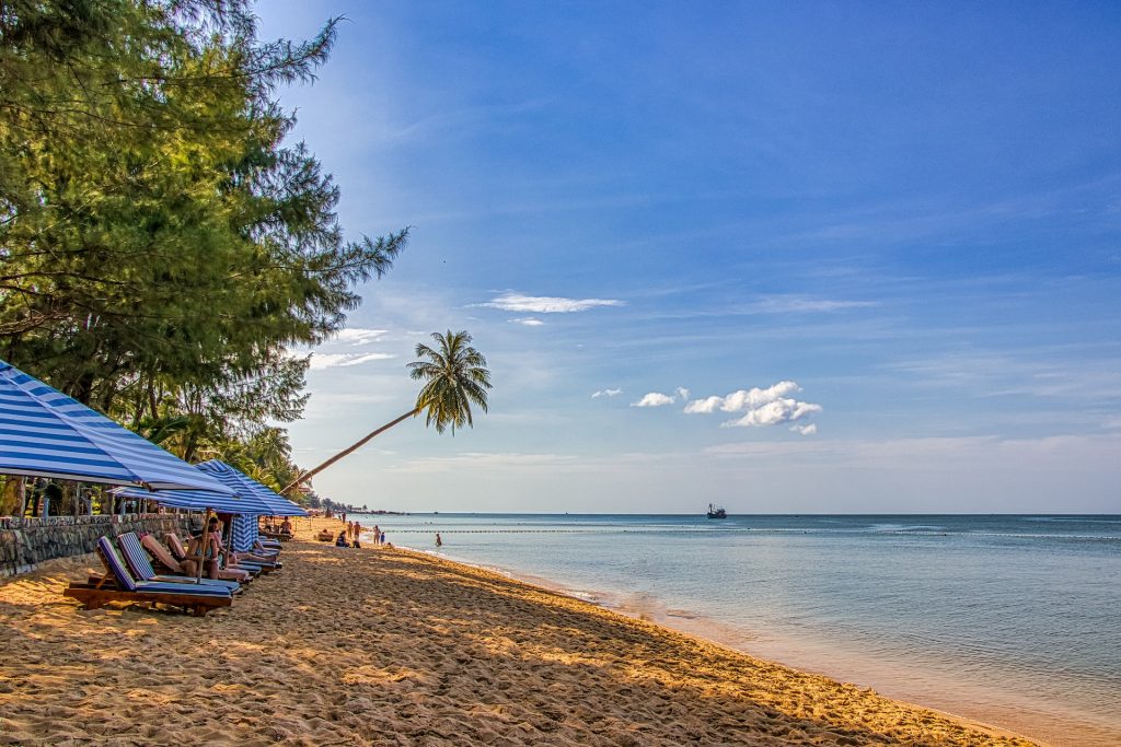 A beach on Phu Quoc Island