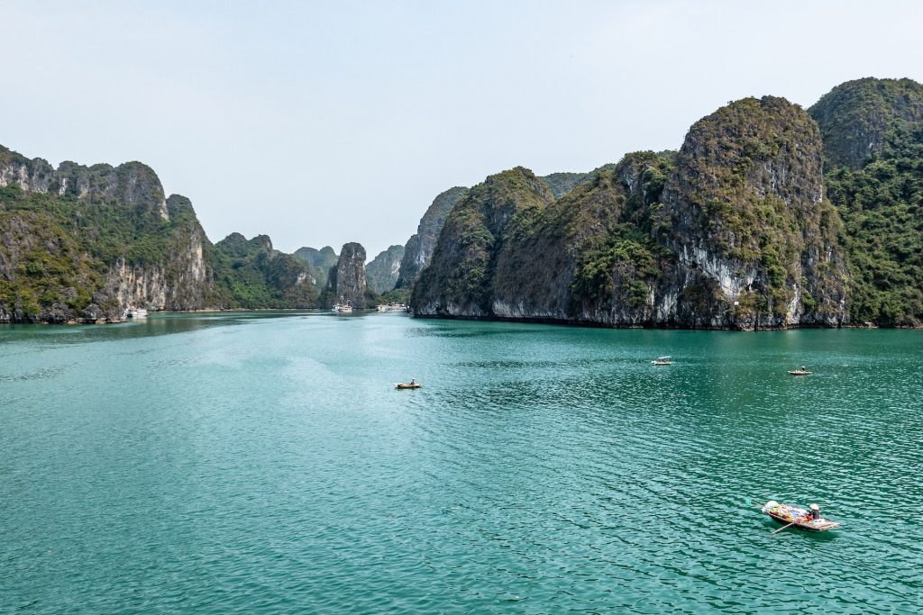 Ha Long Bay, a great place to visit in Vietnam.