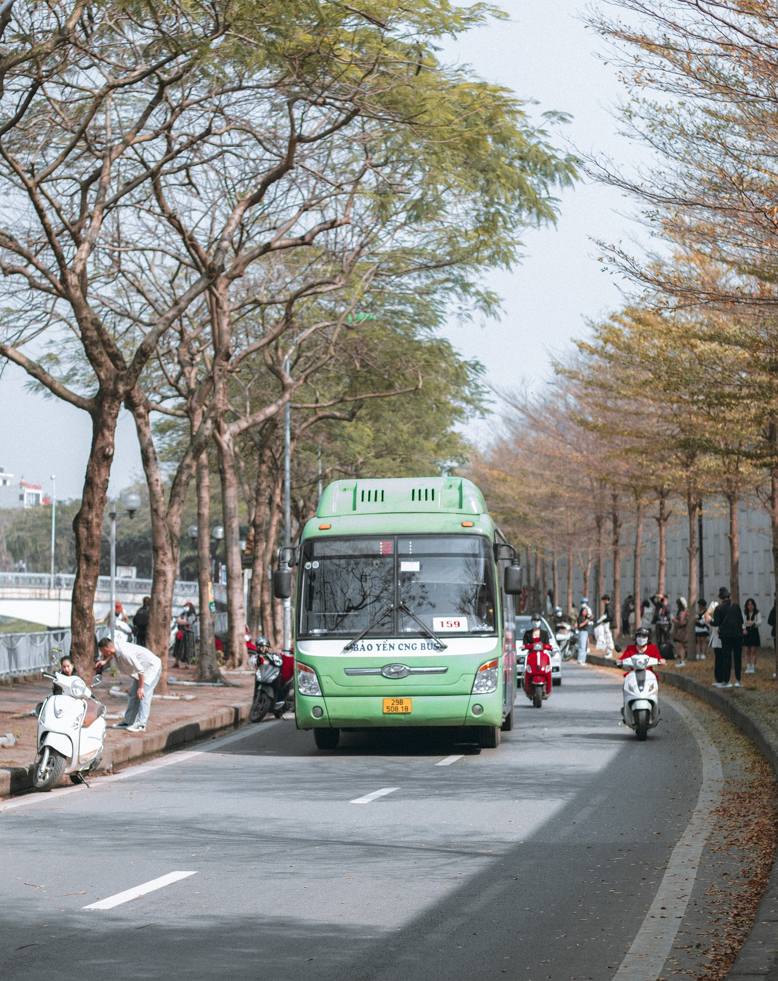 A bus in Vietnam